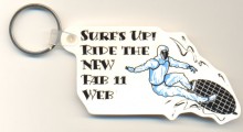 Intel keychain "surfs up"