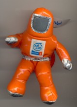 Keychain Intel Pentium 4 bunnyman orange