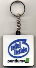 Keychain Intel Pentium III rubber Keychain Intel Pentium III rubber