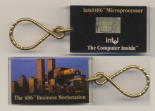 Intel keychain 486 'Business workstation'