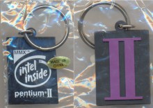 Intel keychain PII rubber Intel keychain PII rubber