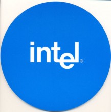 intel mousepad blue 8\" intel mousepad blue 8\"