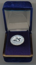 Intel Pin 25 years 1968 - 1993 Intel Pin 25 years 1968 - 1993