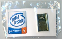 Pin Intel Pentium 4 with die Pin Intel Pentium 4 with die