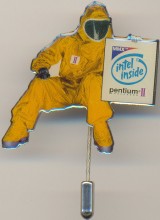 Intel pin PII 'Bunnyman' Intel pin PII 'Bunnyman'