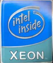 Intel sticker 'Xeon' Intel sticker 'Xeon'