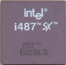 Intel A80487SX SZ494