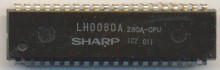 Sharp LH0080A Z80A-CPU Sharp LH0080A Z80A-CPU