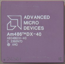 AMD A80486DX-40 No logo