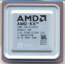 AMD AMD-K6/233ADZ MOBILE 9W