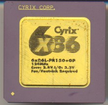 Cyrix 6x86L-PR150+GP Cyrix 6x86L-PR150+GP