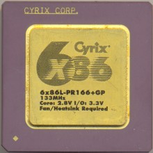 Cyrix 6x86L PR166+GP