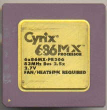 Cyrix 6x86MX-PR266