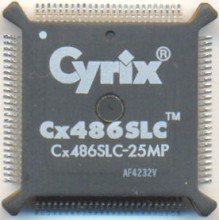 Cyrix Cx486SLC-25MP