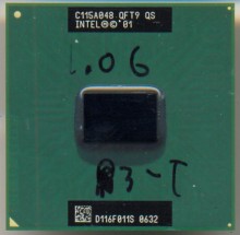 Intel Pentium III M C115A048 QFT9QS Intel Pentium III M C115A048 QFT9QS