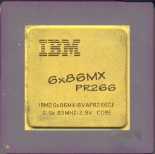 IBM 6x86MX PR266 IBM 6x86MX PR266