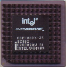 Intel ODP486DX-33 SZ802
