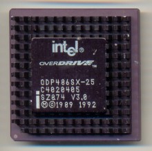 Intel ODP486SX-25 SZ874 Intel ODP486SX-25 SZ874
