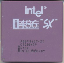 Intel A80486SX-25 SX411