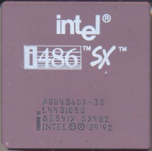 Intel A80486SX-33 SX902