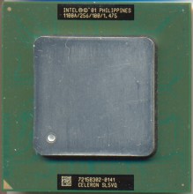 Intel Celeron 1100/256/100/1.475 SL5VQ Intel Celeron 1100/256/100/1.475 SL5VQ