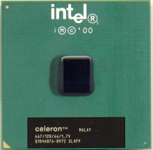 Intel Celeron 667/128/66/1.7V SL4P9 Intel Celeron 667/128/66/1.7V SL4P9