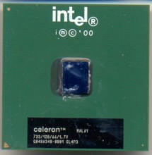Intel Celeron 733/128/66/1.7V SL4P3 Intel Celeron 733/128/66/1.7V SL4P3