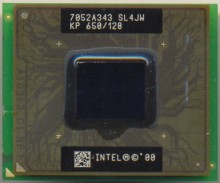 Mobile Celeron KP 650/128 SL4JW
