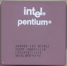 Intel A80502-133 SK106J Intel A80502-133 SK106J