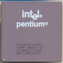 Intel Pentium PCPU3V90 SZ995